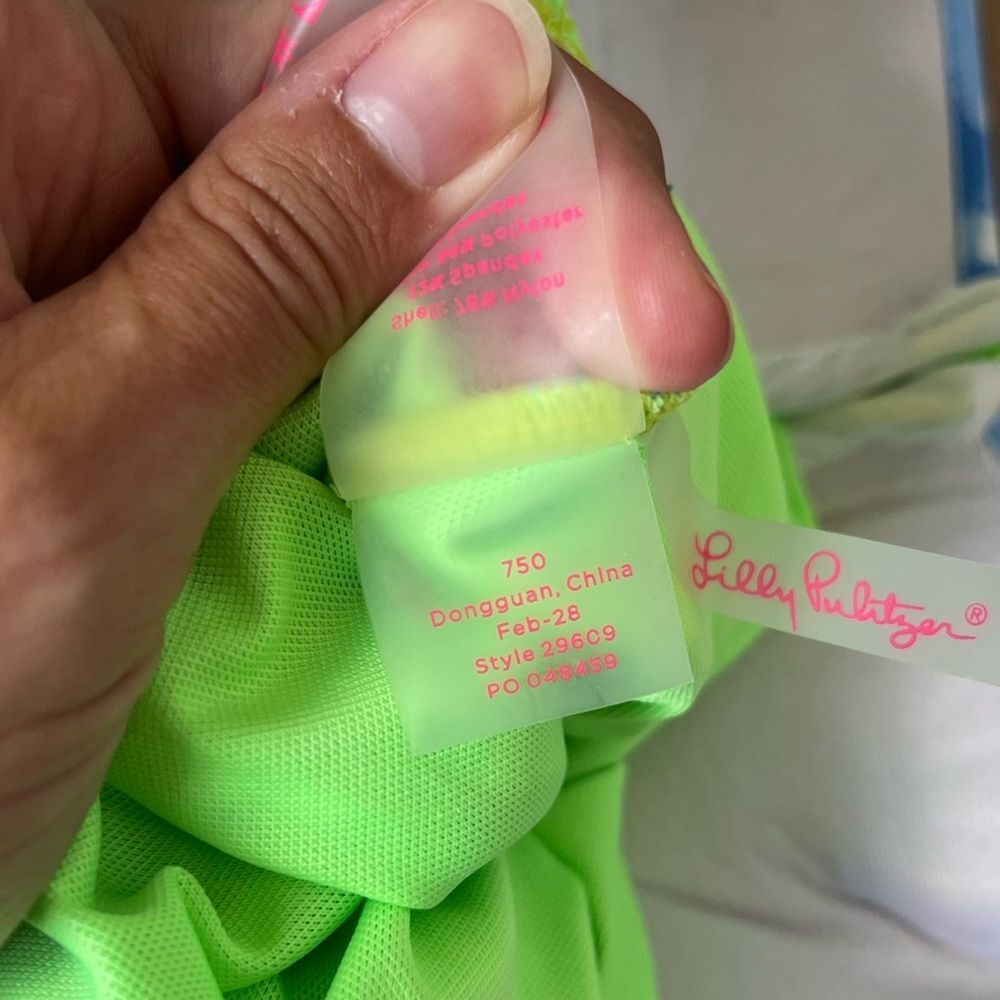 Lilly Pulitzer Surf Gypsea Palma Swimsuit Size 0 - Picture 7 of 8